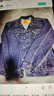 Levi's李維斯情侶同款美式經(jīng)典復古休閑時(shí)尚潮牌修身牛仔夾克外套 深藍色 72334-0134 M 曬單實(shí)拍圖
