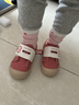 牧童兒童學(xué)步鞋春秋款女童防踢防撞幼兒園室內鞋透氣男童軟底帆布鞋 茱萸粉6009 26 鞋內長(cháng)17.0cm/適合腳長(cháng)16.5cm 曬單實(shí)拍圖