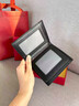 袋鼠男士錢(qián)包真皮短款錢(qián)夾正品頭層牛皮夾子豎款爸爸卡包2026新款 黑色-豎款（禮盒裝） 曬單實(shí)拍圖