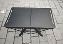 全鋁70長(cháng)戶(hù)外折疊桌子igt鋁合金便攜式露營(yíng)三檔高度可升降戰術(shù)桌 墨黑色磨砂材質(zhì)-全鋁合金【三檔高度可調節】戰術(shù)桌 曬單實(shí)拍圖