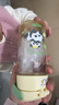 膳魔師（THERMOS）兒童水杯tritan吸管杯小學(xué)生開(kāi)學(xué)必備水壺小熊貓420ml黃 曬單實(shí)拍圖