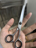 啟漫理發(fā)剪刀美發(fā)剪發(fā)剪刀 不銹鋼平剪 理發(fā)神器自己剪劉海 專(zhuān)業(yè)成人兒童剪頭發(fā)剪刀QM01A平剪 曬單實(shí)拍圖