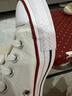 匡威（Converse）官方All Star經(jīng)典帆布男女低幫休閑運動(dòng)小白鞋101000 101000/白色 37 曬單實(shí)拍圖
