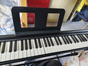 特倫斯電子琴88鍵折疊琴成人兒童初學(xué)電鋼鍵盤(pán)教學(xué)樂(lè )器V10便攜鋼琴 V10典雅黑+延音踏板+原裝琴包+Z型琴架 曬單實(shí)拍圖