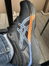 亞瑟士ASICS男子緩震透氣跑鞋 GEL-PURSUE 7 黑色 41.5 曬單實(shí)拍圖