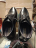 回力(Warrior)男士商務(wù)休閑鞋皮鞋男款百搭休閑鞋子男2725 黑色42 曬單實(shí)拍圖