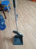 掃把及掃把頭室內/室外清潔用具家用套裝一套簸箕笤帚可折疊組合 升級加厚2件套【掃把+簸箕】灰色 曬單實(shí)拍圖