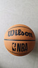 Wilson威爾勝NBA絕塵系列ENCORE PLUS防塵皮革室外神器成人比賽7號籃球 曬單實(shí)拍圖