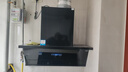 海爾（Haier）抽油煙機 小紅花全自動(dòng)油煙機C50Max 頂側雙吸外觀(guān)煙灶套裝 30風(fēng)量大吸力966+Q2BEA【套裝商品】 曬單實(shí)拍圖