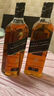 尊尼獲加（JOHNNIE WALKER）洋酒12年黑方黑牌雙支禮盒裝500ml*2瓶蘇格蘭調和型威士忌 曬單實(shí)拍圖