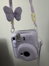 INSTAX富士instax立拍立得 一次成像相機 mini12（mini11升級款）鳶尾紫 曬單實(shí)拍圖