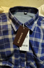 羅蒙（ROMON）保暖襯衫男士加厚保暖冬季商務(wù)休閑百搭襯衣男BN2488大藍格175 曬單實(shí)拍圖