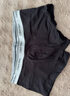 Calvin Klein內衣男士三條裝提花腰邊ck低腰棉質(zhì)微彈防夾臀四角褲平角內褲男 NP2765ORSS-藏青/太空黑/碳灰 3條 XL 曬單實(shí)拍圖
