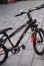 361°青少年自行車(chē)7-12-18歲碟剎減震學(xué)生腳踏越野山地車(chē)變速22寸黑紅 曬單實(shí)拍圖