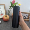 JOICO瑞士品牌純鈦保溫杯男士女泡茶鈦水杯茶水分離高檔商務(wù)便攜送禮物 純鈦保溫杯450ml-商務(wù)黑 曬單實(shí)拍圖