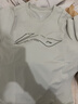 李寧速干T恤丨短袖T恤男夏季健身戶(hù)外T寬松涼爽純色簡(jiǎn)約運動(dòng)上衣 【LOGO速干款】銀樺灰(267款)-4 M (男170) 曬單實(shí)拍圖
