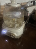 九陽(yáng)（Joyoung）凈萃全玻璃0膠水養生壺  辦公室多功能煮茶器花茶壺 燒水壺恒溫電熱水壺 24h預約保溫 1L WY107 曬單實(shí)拍圖