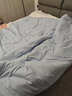 安睡寶（SOMERELLE）A類(lèi)深睡控溫被 10%大豆纖維被子 四季被春秋棉被芯 6斤 200*230cm 曬單實(shí)拍圖