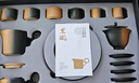 京東京造茶具整套 手繪功夫茶具整套高檔茶壺茶盤(pán)提梁壺 7件套【禮盒裝】 曬單實(shí)拍圖