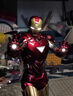HKGX發(fā)光合金屬鋼鐵俠MK3男生男友創(chuàng  )意生日禮物漫威模型擺件 普通裝 【發(fā)光鋼鐵俠MK3】 曬單實(shí)拍圖