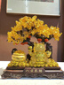 禮之源招財貓搖錢(qián)樹(shù)擺件聚寶盆工藝品辦公室桌面店鋪收銀臺喬遷開(kāi)業(yè)禮物 中號黃水晶發(fā)財樹(shù)八方來(lái)米招財貓 曬單實(shí)拍圖