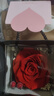 包貝勒永生花生日禮物玫瑰項鏈禮盒三八婦女神節送友老婆媽首飾實(shí)用同城 方形收納禮盒-紅玫瑰+項鏈 曬單實(shí)拍圖