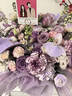 鮮花情同城配送向日葵玫瑰花束手提花籃抱抱桶朋友長(cháng)輩禮物 紫玫瑰紅掌噴色玫瑰混搭抱抱桶花束 同城配送 支持預約日期 曬單實(shí)拍圖