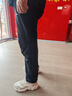 李寧運動(dòng)褲男春秋季冬季衛褲男士褲子休閑褲直筒褲寬松大碼跑步長(cháng)褲 曬單實(shí)拍圖