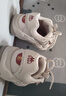 卡帕（Kappa）面包鞋老爹鞋女厚底增高運動(dòng)鞋休閑鞋 K0FW5MC66 6337 38 曬單實(shí)拍圖