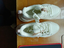 361°女鞋跑步鞋秋冬季輕便皮面女士休閑鞋361運動(dòng)鞋女加絨保暖老爹鞋 【加絨】羽毛白/清新粉 37 【官方正品/現貨速發(fā)】 曬單實(shí)拍圖