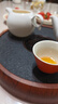 憶壺茶（YIHUTEA）茶盤(pán)家用小型輕奢仿烏金石茶臺瀝水儲水式圓形茶托茶海接水盤(pán) 曬單實(shí)拍圖
