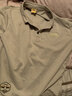 JEEP吉普長(cháng)袖T恤男士春秋季polo寬松休閑打底衫衣服男裝 卡其 XL 曬單實(shí)拍圖