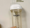 HEGEN海格恩奶瓶套裝新生兒PPSU150ml+240ml+儲存蓋*2白色小禮盒0-6月 曬單實(shí)拍圖