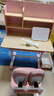 讀書(shū)郎兒童學(xué)習桌椅套裝可升降小戶(hù)型中小學(xué)生作業(yè)小孩寫(xiě)字書(shū)電腦課桌椅 升降楹木桌+三層書(shū)架+高彈抑菌椅粉 曬單實(shí)拍圖