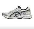 亞瑟士ASICS女鞋舒適透氣跑步鞋緩震回彈跑鞋運動(dòng)鞋 GEL-CONTEND 4 白色/銀色 39 曬單實(shí)拍圖