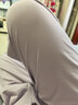 蕉內（Bananain）棉棉301H睡衣男女士純棉情侶家居服長(cháng)袖套裝春夏季吸濕速干內衣 【女士】粉紫 M 曬單實(shí)拍圖