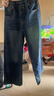 女童加絨牛仔褲秋冬2026新款兒童直筒褲加厚中大童闊腿褲長(cháng)褲 藍色【加絨】 150 曬單實(shí)拍圖