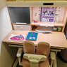黑白調C2兒童學(xué)習桌書(shū)桌寫(xiě)字桌專(zhuān)用3-18歲全光譜大路燈一體進(jìn)口橡膠木 曬單實(shí)拍圖
