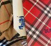 博柏利（BURBERRY）巴寶莉格紋羊絨圍巾 輕奢 男女同款 卡其色 新年禮物禮盒80181731 卡其色 168*30CM 曬單實(shí)拍圖