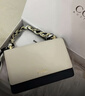 COOGI包包女款輕奢品牌女士單肩包女斜挎包女情人節生日禮物送女友老婆 米白 曬單實(shí)拍圖