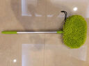卡飾社（CarSetCity）洗車(chē)拖把 汽車(chē)撣子擦車(chē)拖把刷車(chē)刷子洗車(chē)除塵工具可伸縮洗車(chē)刷-綠 曬單實(shí)拍圖