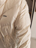 阿迪達斯（adidas）女裝冬季立領(lǐng)時(shí)尚收腰抽繩休閑羽絨服JL9846 曬單實(shí)拍圖