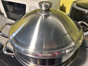 九陽(yáng)（Joyoung）蒸鍋304不銹鋼蒸鍋家用3-4個(gè)人可蒸魚(yú)蒸饅頭三層蒸鍋磁爐通用30cm 曬單實(shí)拍圖