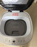 智潔小黃鴨嬰兒迷你洗衣機4.5kG高溫煮洗全自動(dòng)洗衣機寶寶小型兒童帶智能烘干殺菌除螨洗烘一體機家用免污洗 4.5KG炫白【高溫煮洗+深層去污】殺菌除螨 波輪 曬單實(shí)拍圖