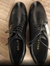百麗（Belle）紳士商務(wù)皮鞋男冬新商場(chǎng)同款牛皮革正裝鞋8VS01DM5 黑色-絨里 38 (240mm) 曬單實(shí)拍圖