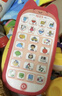 貓貝樂(lè )兒童手機早教玩具1-3-6歲男孩女孩嬰兒仿真電話(huà)可啃咬生日禮物紅 曬單實(shí)拍圖