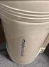 摩飛電器（Morphyrichards）電熱水壺 便攜式燒水壺 家用戶(hù)外旅行1L大容量雙層304不銹鋼保溫防燙旅行電水壺電熱水杯MR6061白 曬單實(shí)拍圖