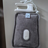 彩虹熱水袋暖手寶充電暖寶寶暖水袋注水暖手袋熱敷暖肚子暖腳 灰色 曬單實(shí)拍圖