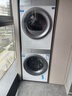 卡薩帝（Casarte）攬光WB洗烘套裝 10KG滾筒洗衣機全自動(dòng)+10KG雙擎熱泵烘干機? 家電國家補貼15% 10LWB+10FWB 曬單實(shí)拍圖