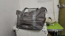 袖悠旅行包大容量牛津布行李袋干濕分離游泳運動(dòng)健身包待產(chǎn)包收納袋 松煙灰【干濕分離-底部擴展】 曬單實(shí)拍圖